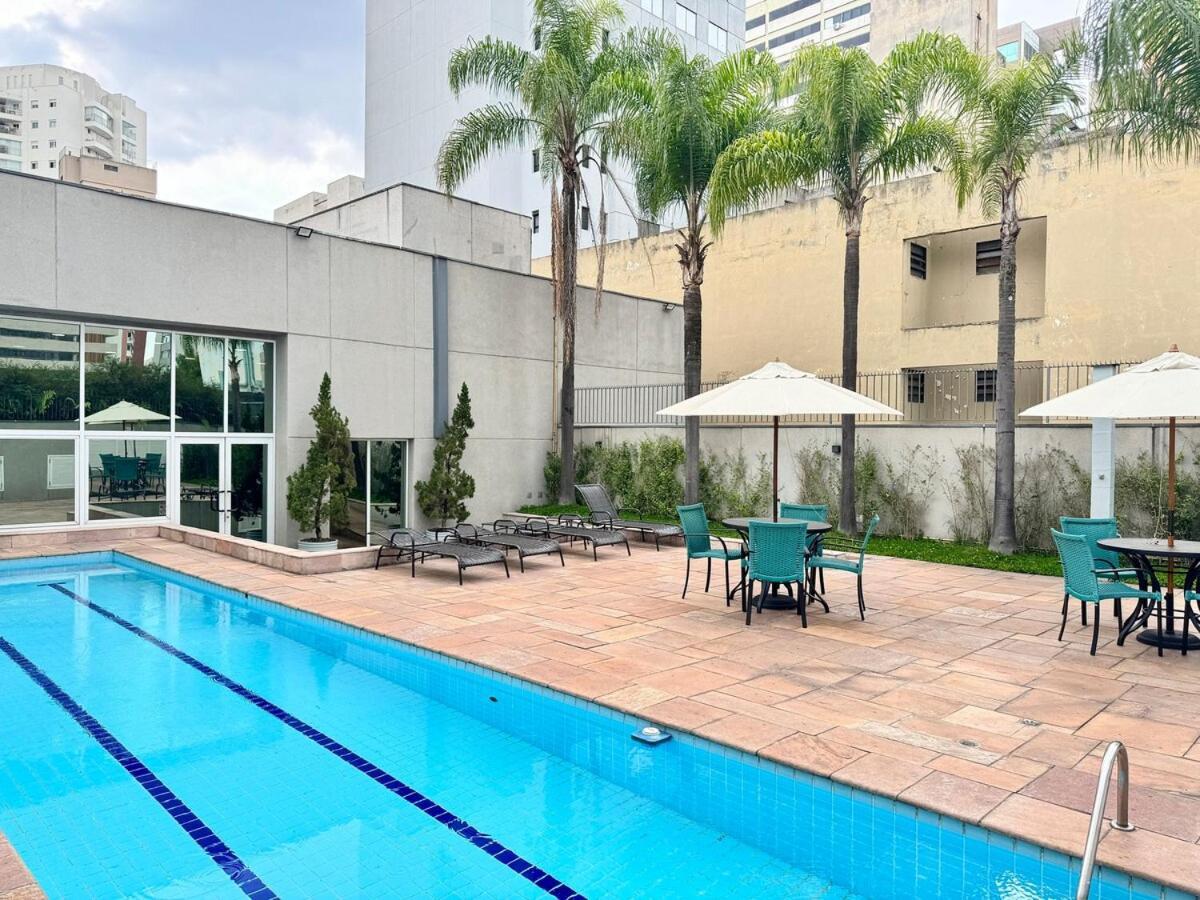 Apartamento 1205 - Classic Bela Cintra - Perto Tudo, Piscina, Academ, 1 Vaga, Tv *