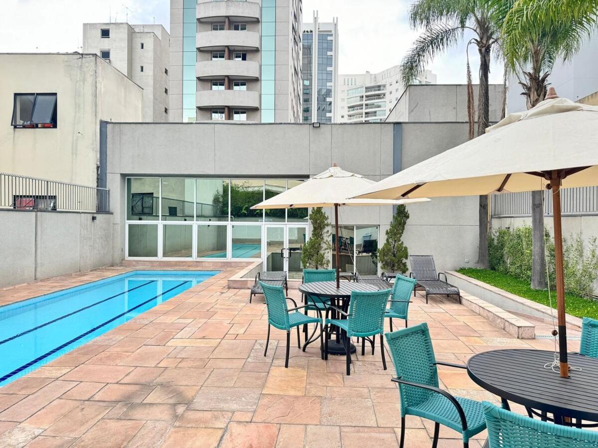 1205 - Classic Bela Cintra - Perto Tudo, Piscina, Academ, 1 Vaga, Tv São Paulo